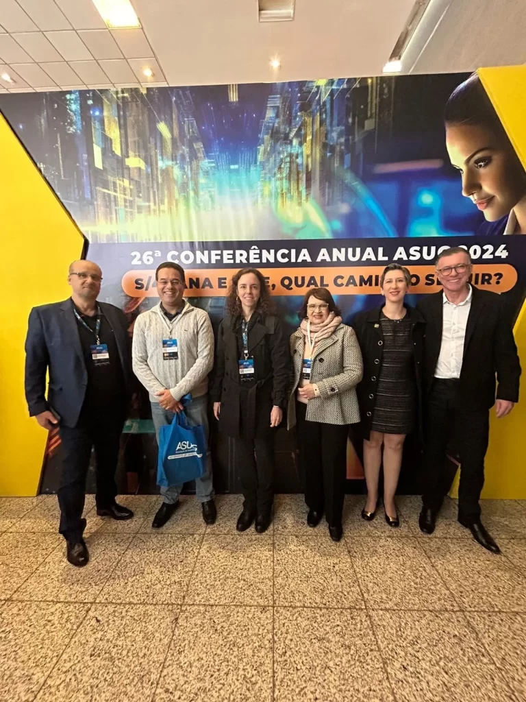 Participantes do IBEVAR e FIA na 26ª Conferência ASUG 2024 sobre SAP, IA e novas tecnologias.