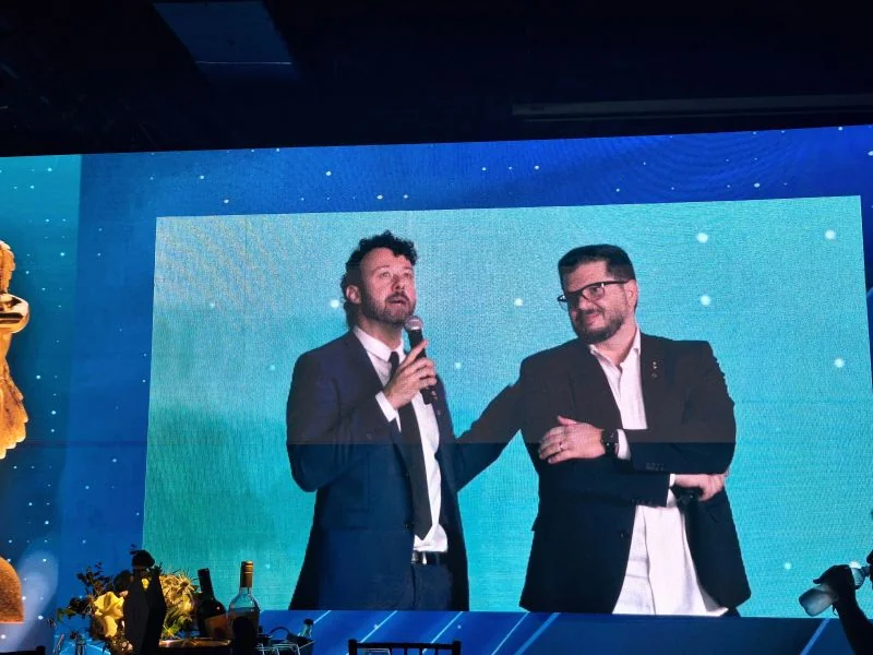 Momento da cerimônia de premiação do POPAI Brasil 2025.