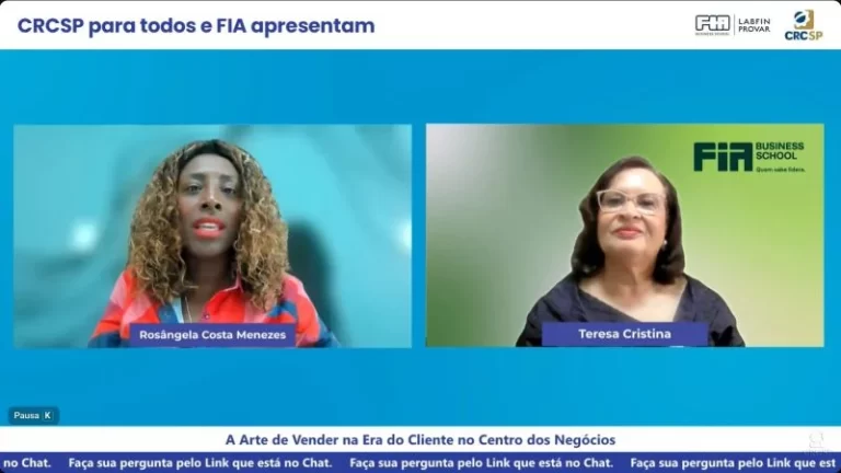 Programa CRCSP e FIA sobre a Arte de Vender Serviços na Era do Cliente